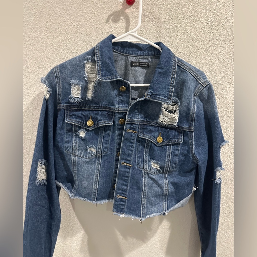 Cropped Jean Jacket